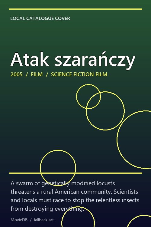 Atak szarańczy poster