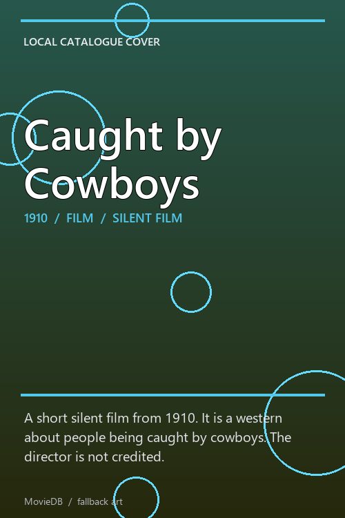 Caught by Cowboys poster