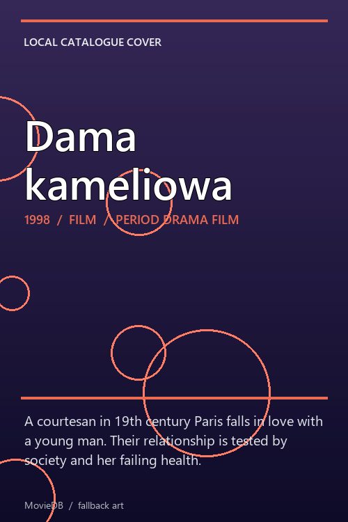 Dama kameliowa poster