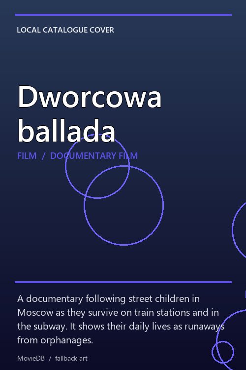 Dworcowa ballada poster