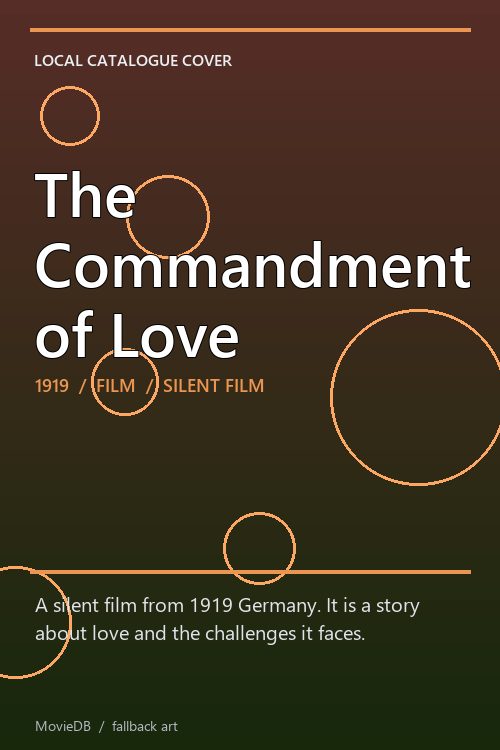 The Commandment of Love poster