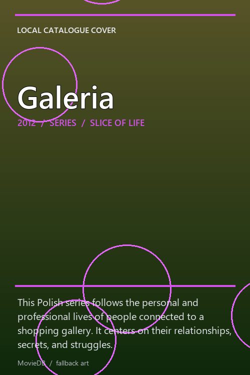 Galeria poster