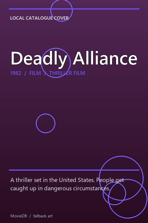 Deadly Alliance poster
