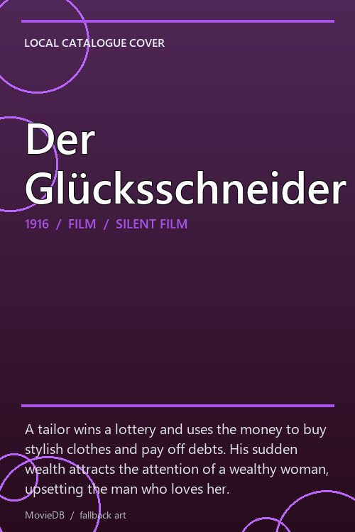 Der Glücksschneider poster