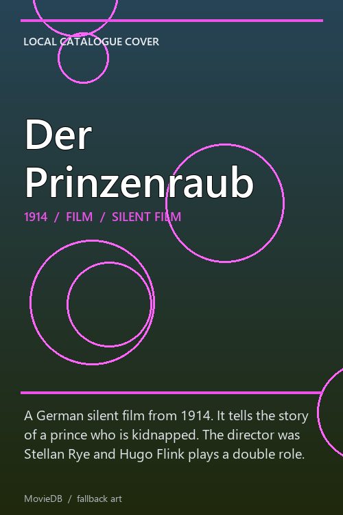 Der Prinzenraub poster