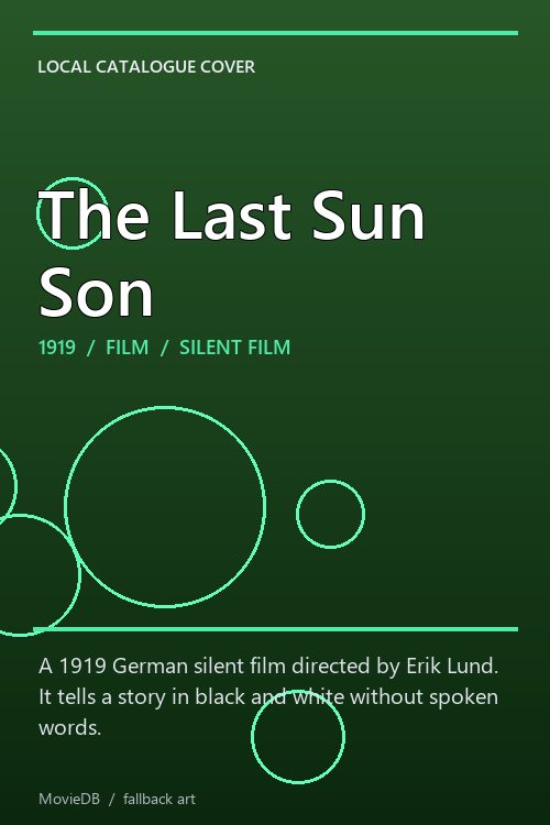 The Last Sun Son poster