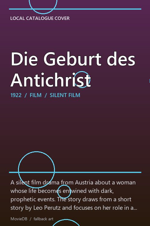 Die Geburt des Antichrist poster