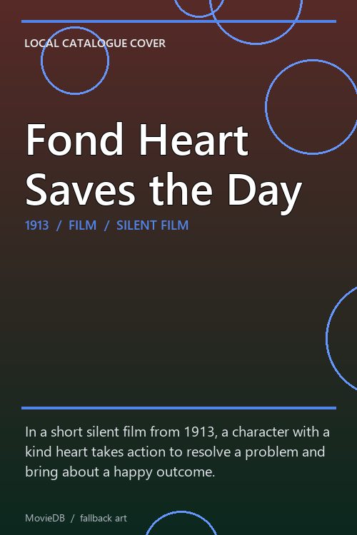 Fond Heart Saves the Day poster