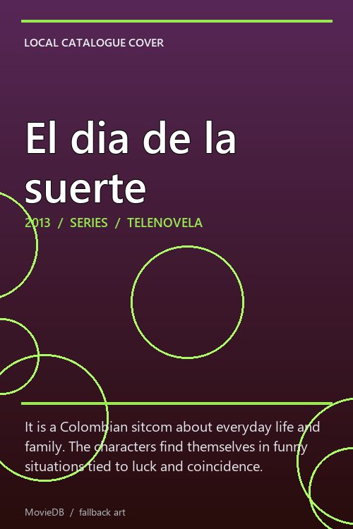 El dia de la suerte poster