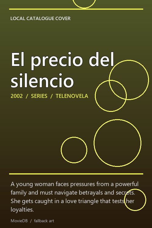 El precio del silencio poster