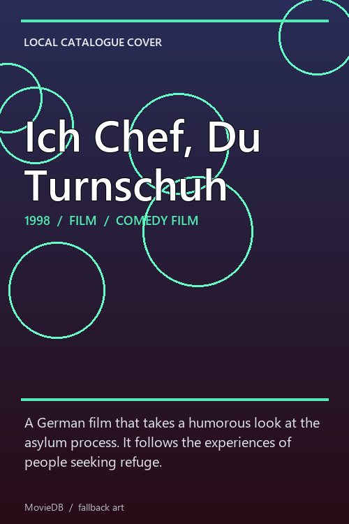 Ich Chef, Du Turnschuh poster