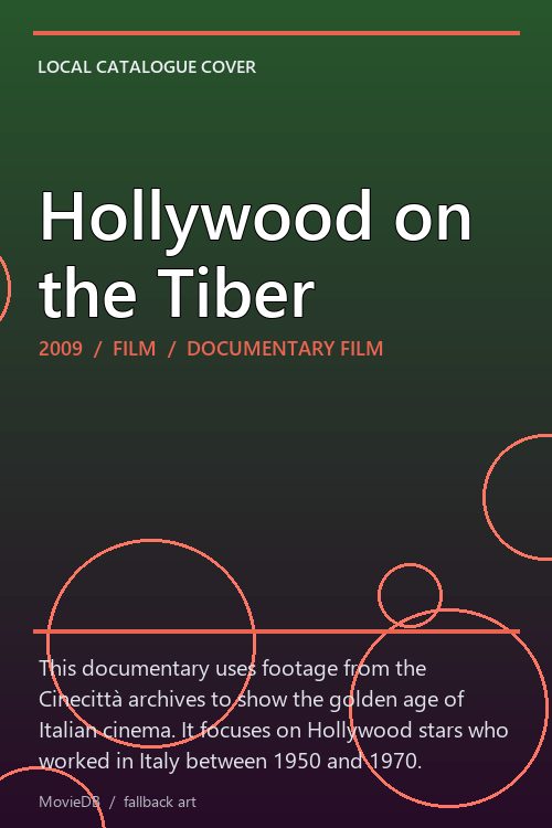 Hollywood on the Tiber poster