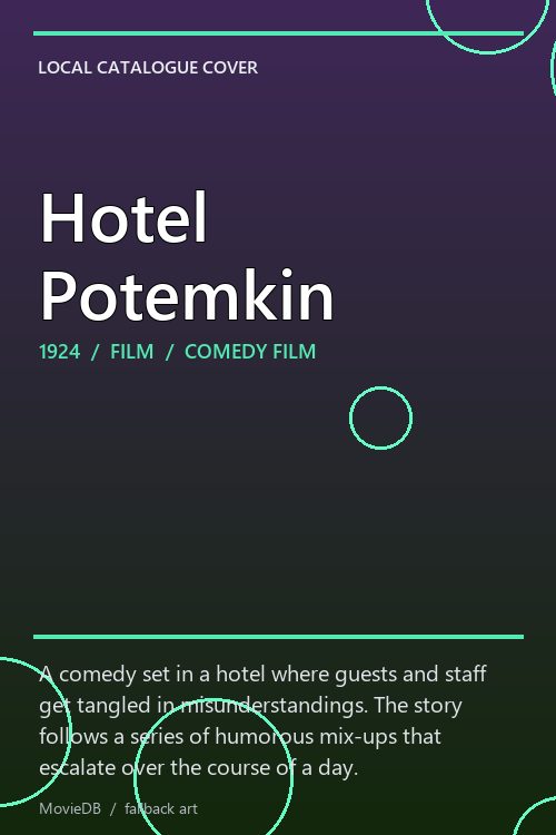 Hotel Potemkin poster