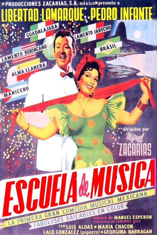 Music school poster