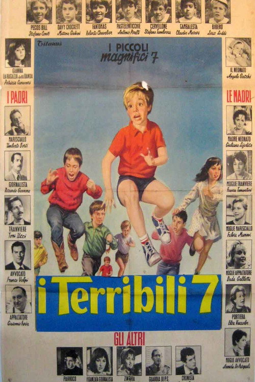 I terribili 7 poster