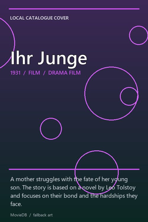 Ihr Junge poster