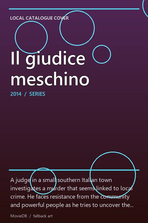 Il giudice meschino poster