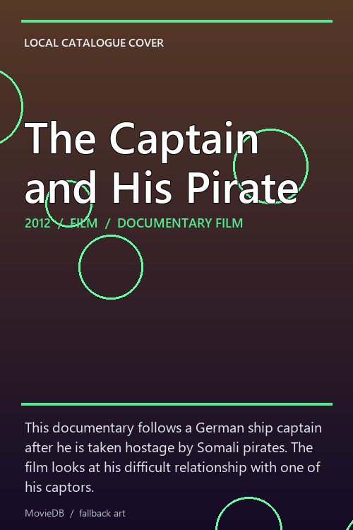 The Captain and His Pirate poster