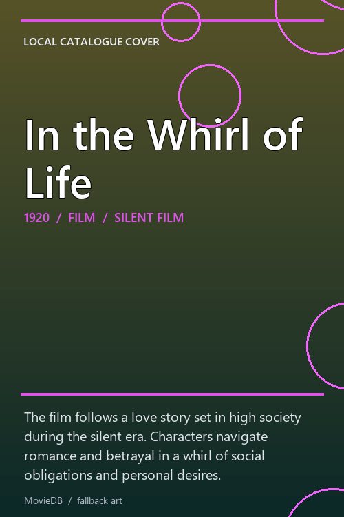 In the Whirl of Life poster