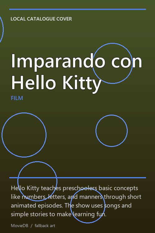 Imparando con Hello Kitty poster