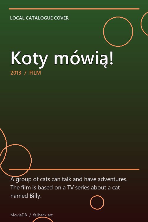 Koty mówią! poster