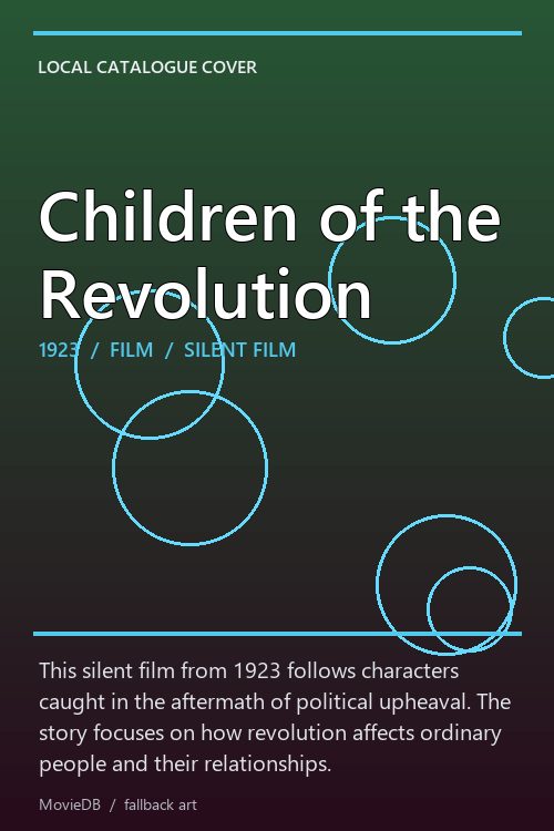 Children of the Revolution poster