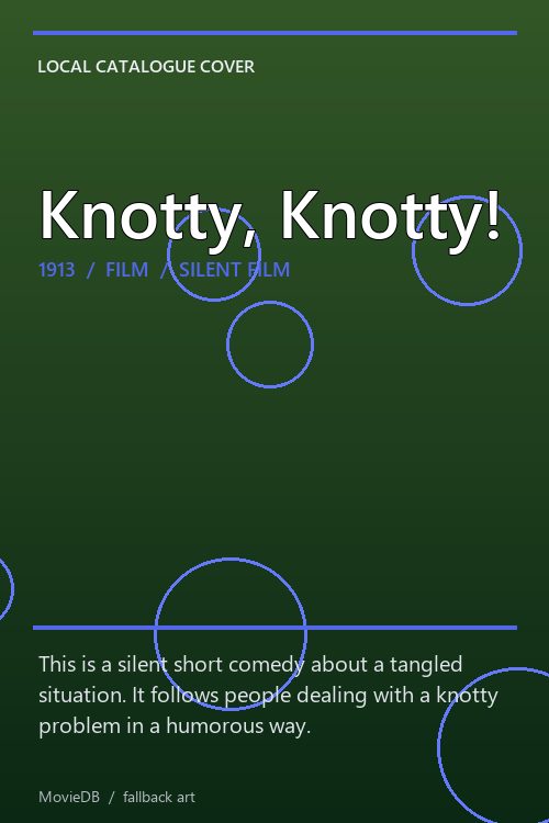 Knotty, Knotty! poster