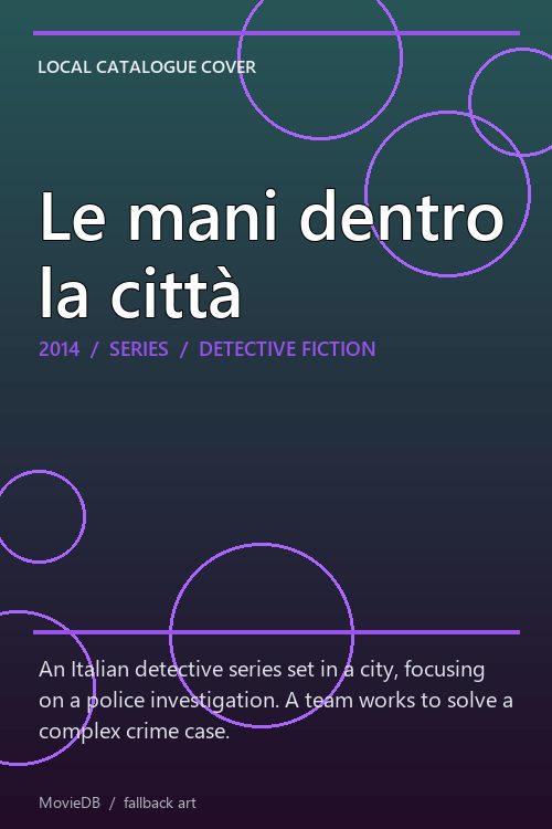 Le mani dentro la città poster