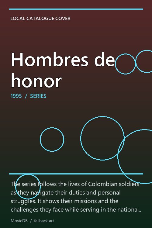 Hombres de honor poster