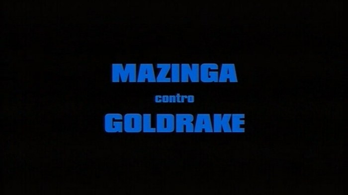 Mazinga contro Goldrake poster