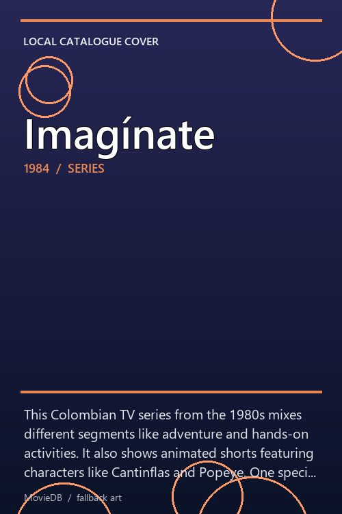 Imagínate poster