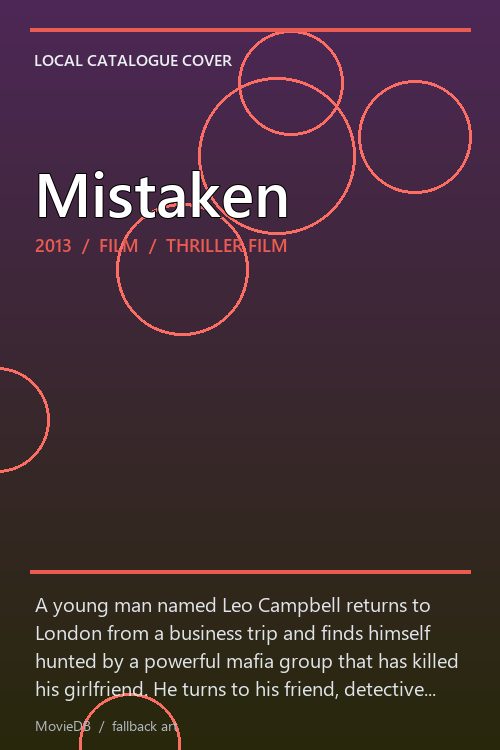 Mistaken poster