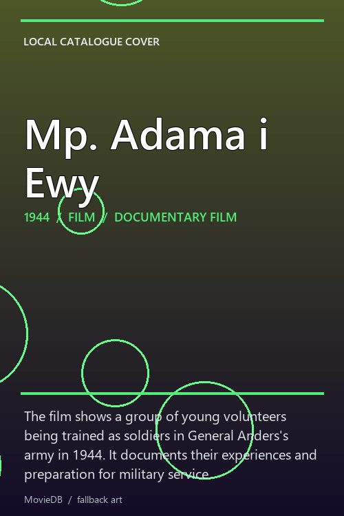 Mp. Adama i Ewy poster