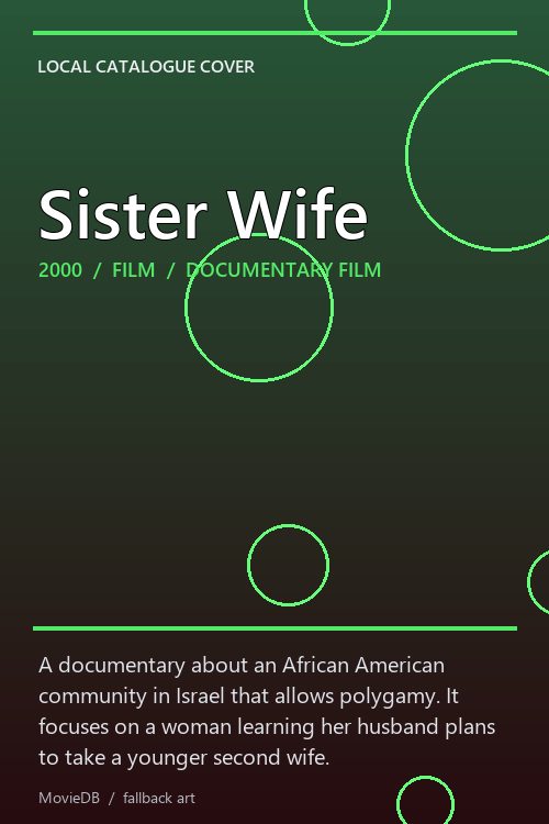 Sister Wife poster