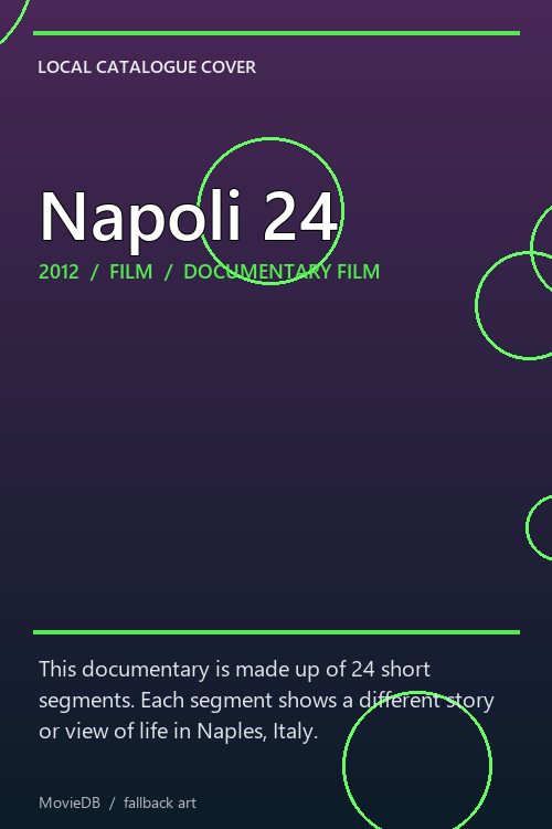 Napoli 24 poster