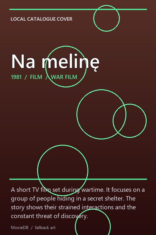 Na melinę poster