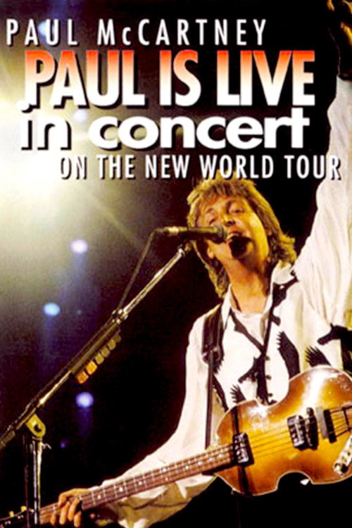 Paul Is Live – The New World Tour poster