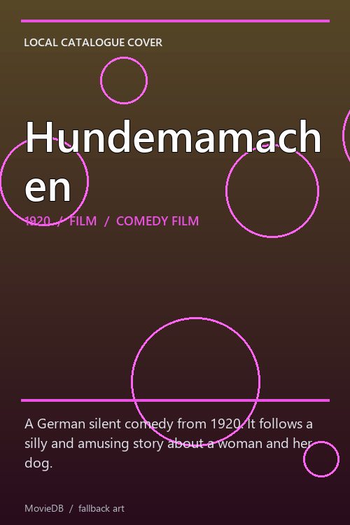 Hundemamachen poster