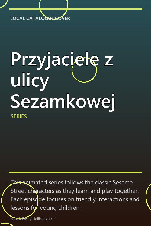 Przyjaciele z ulicy Sezamkowej poster