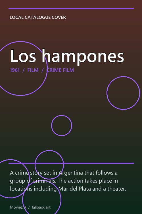 Los hampones poster