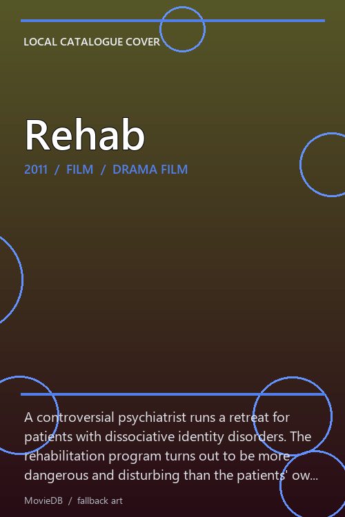 Rehab poster
