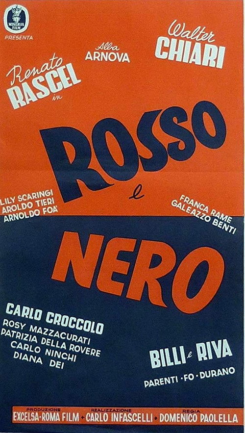 Red and Black poster
