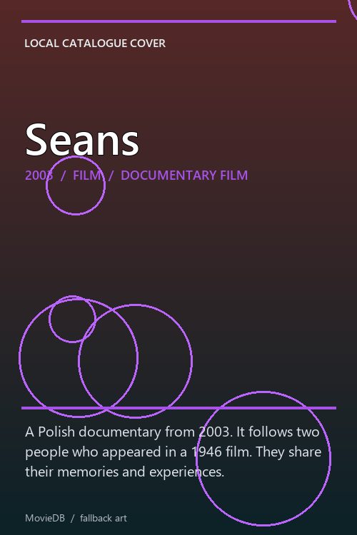 Seans poster