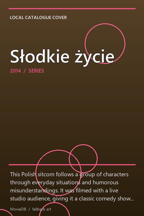 Słodkie życie poster