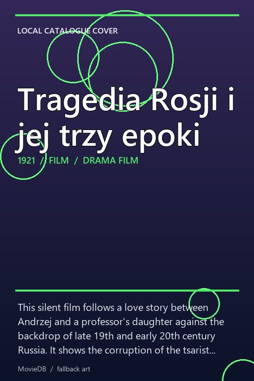 Tragedia Rosji i jej trzy epoki poster