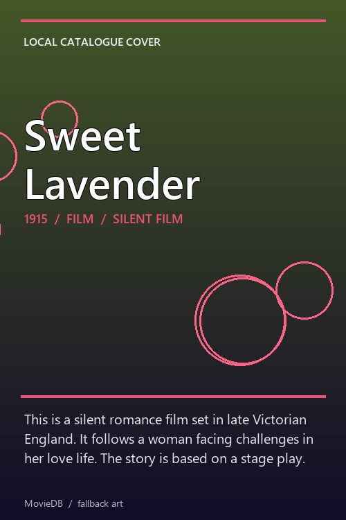 Sweet Lavender poster