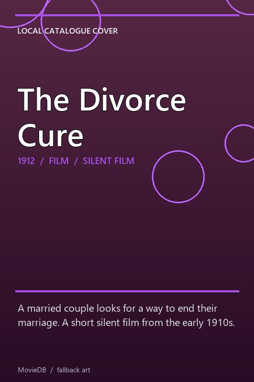 The Divorce Cure poster