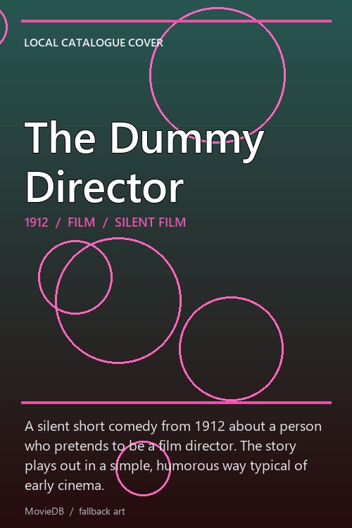 The Dummy Director poster