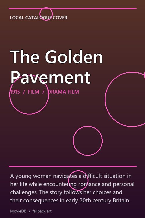 The Golden Pavement poster