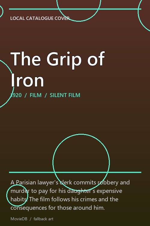 The Grip of Iron poster